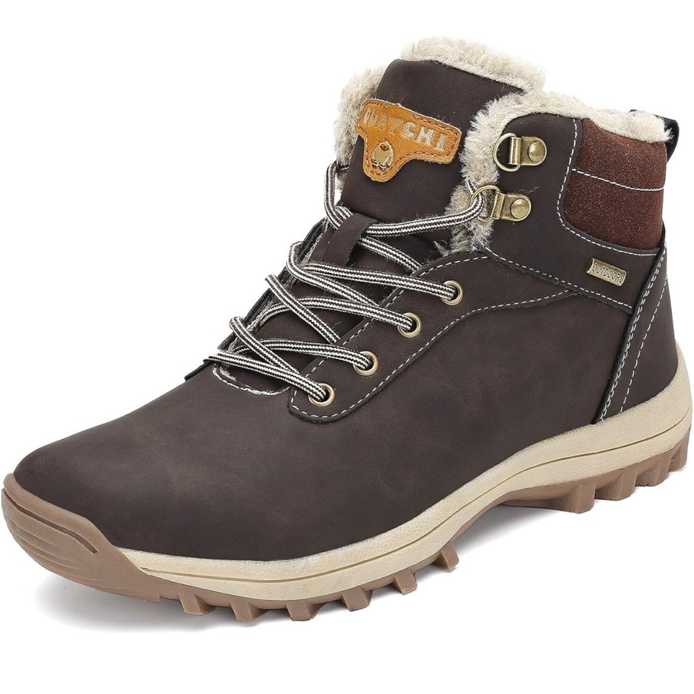 Mishansha Womens Hiking Winter Warm Snow Boot - Sz 7